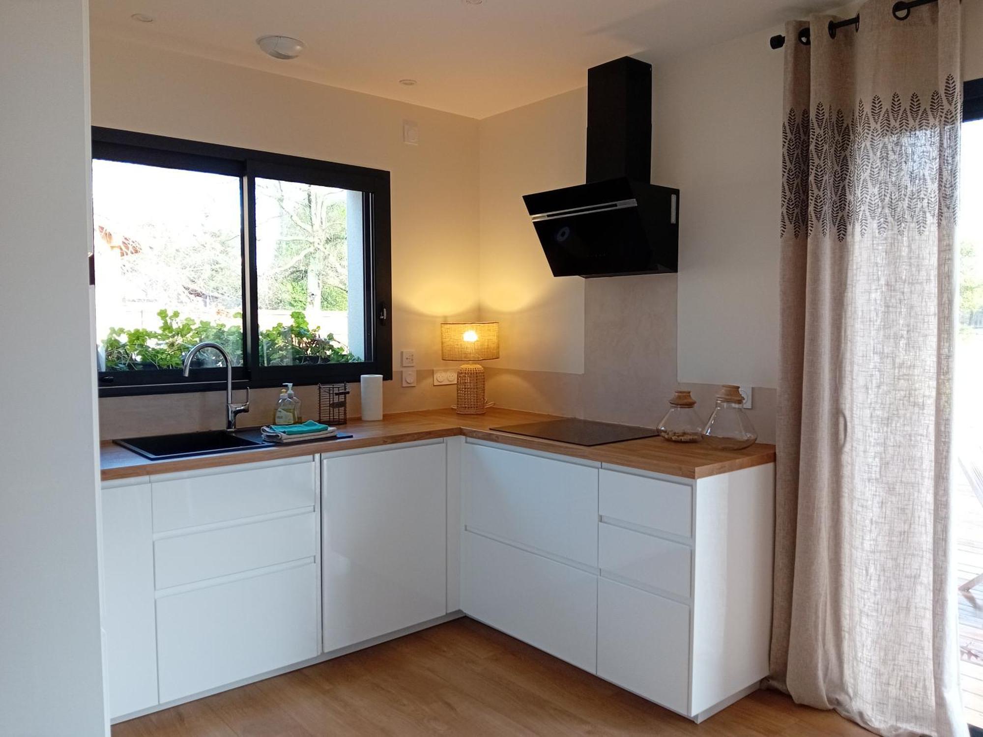סן-ז'וליין-אן-בורן Maison Neuve Avec Piscine Chauffee, 4 Kms De Contis Plage מראה חיצוני תמונה